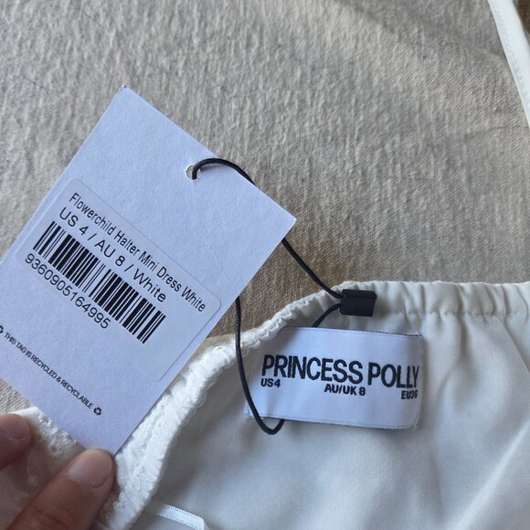 Flowerchild Halter Dress Princess Polly Size 4 - Picture 7 of 8